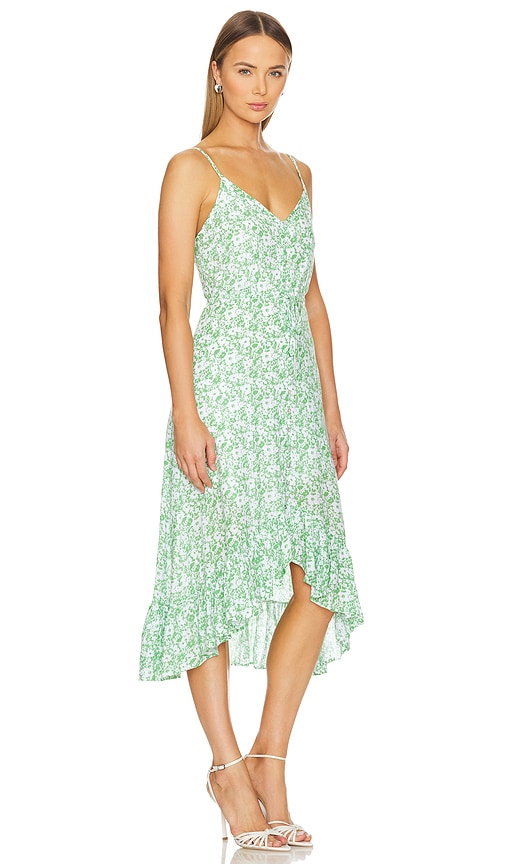 Shop Rails Frida Dress In Green Texture Floral