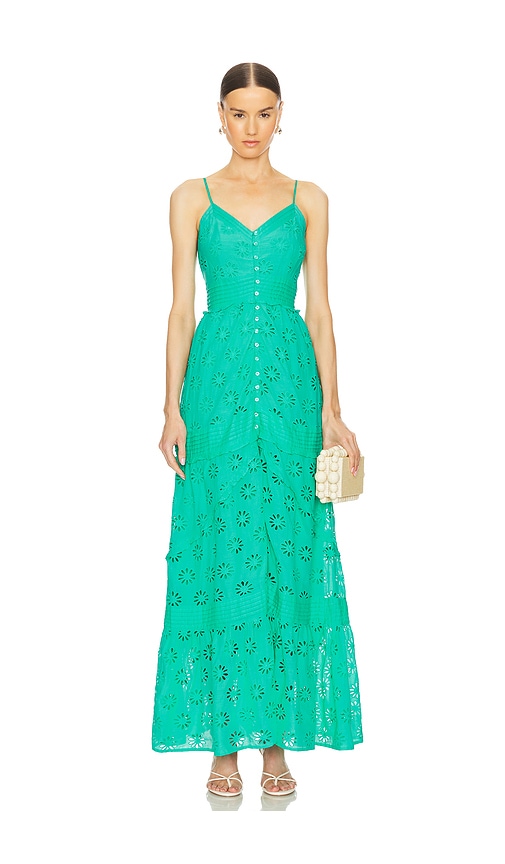 Shop Rails Henrietta Maxi Dress In Jade