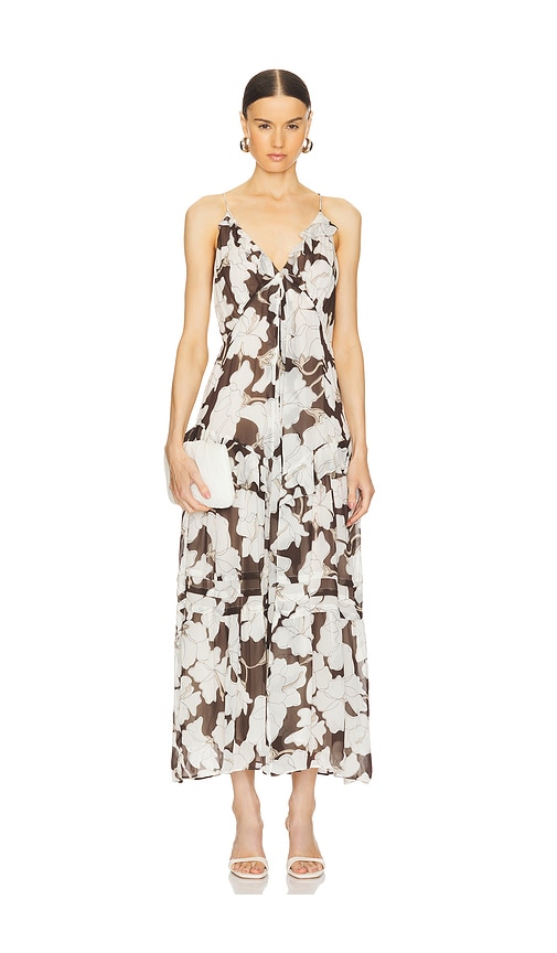 Shop Rails Boa Maxi Dress In Brown