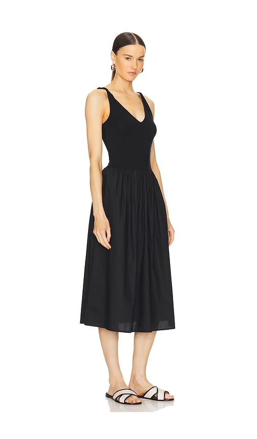 Shop Rails Franca Midi Dress In Black