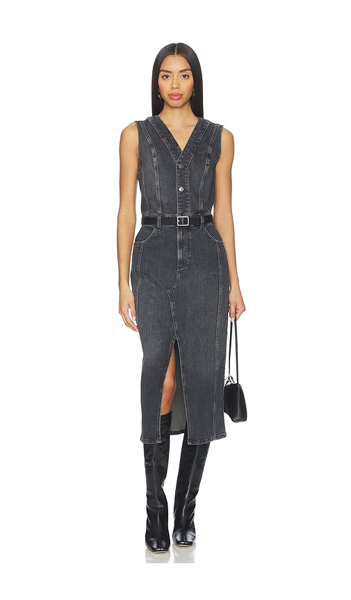 Westwood Denim Dress in Black. - size L (also in M, S, XL, XS) - Rails - Modalova