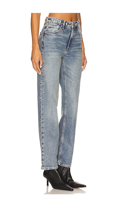 Rails Topanga Jeans Desert Sky Studded In Burgundy