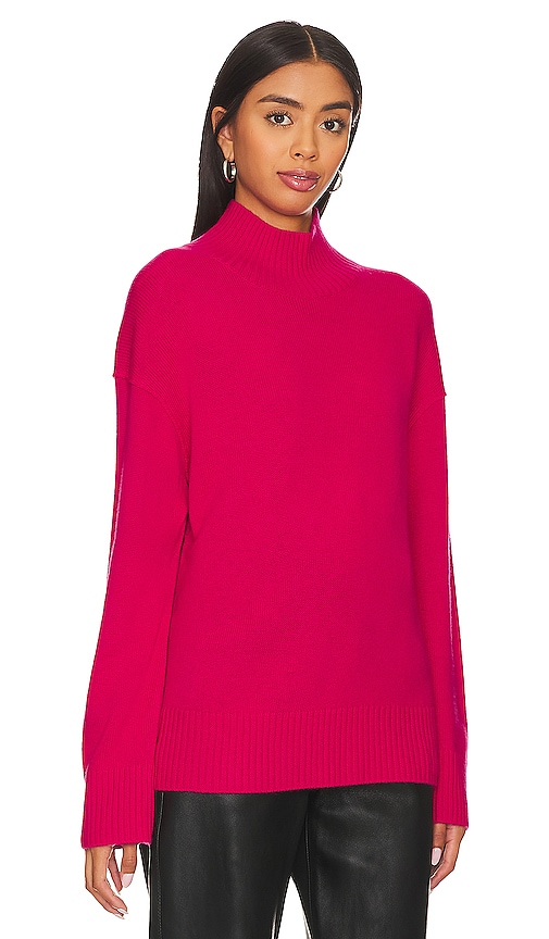 Shop Rails Sasha Sweater In Cerise Rose