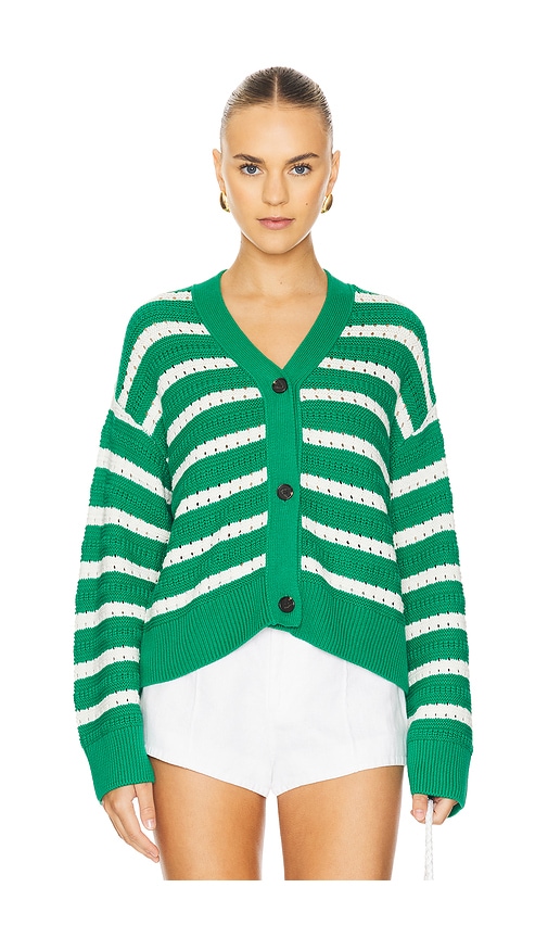 Shop Rails Geneva Sweater In Kelly Stripe