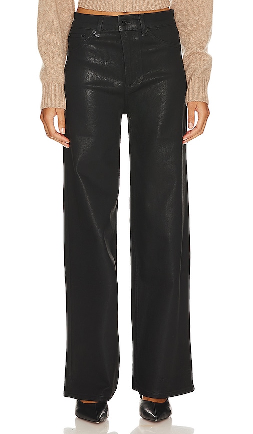 Rails Getty Pant in Coated Noir