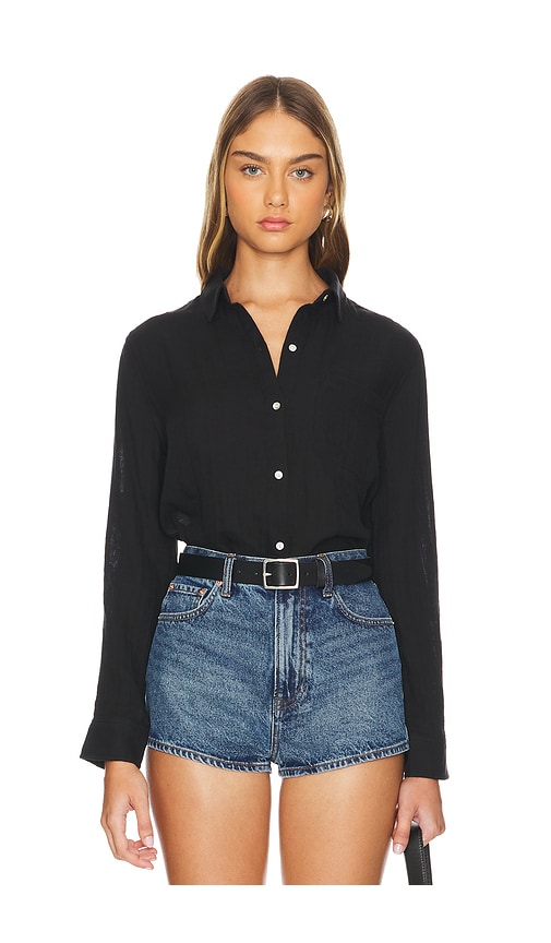 Rails Ellis Button Down Shirt In Black