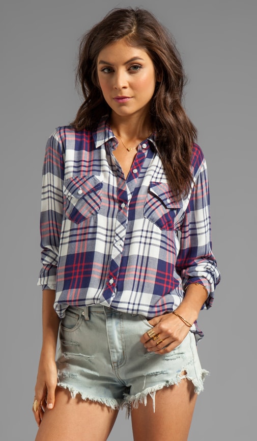 Carmen Rayon Button Down