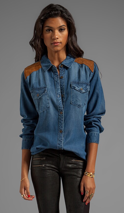 Ashlyn Denim Button Down