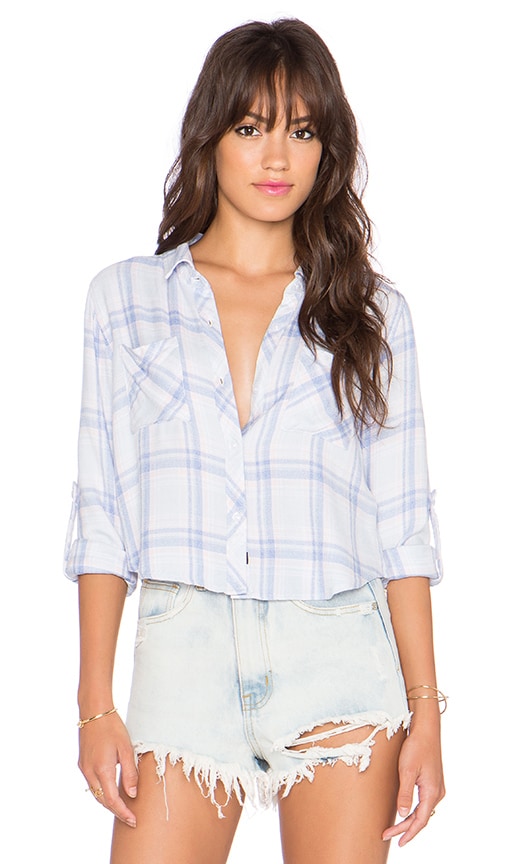Rian Crop Button Down