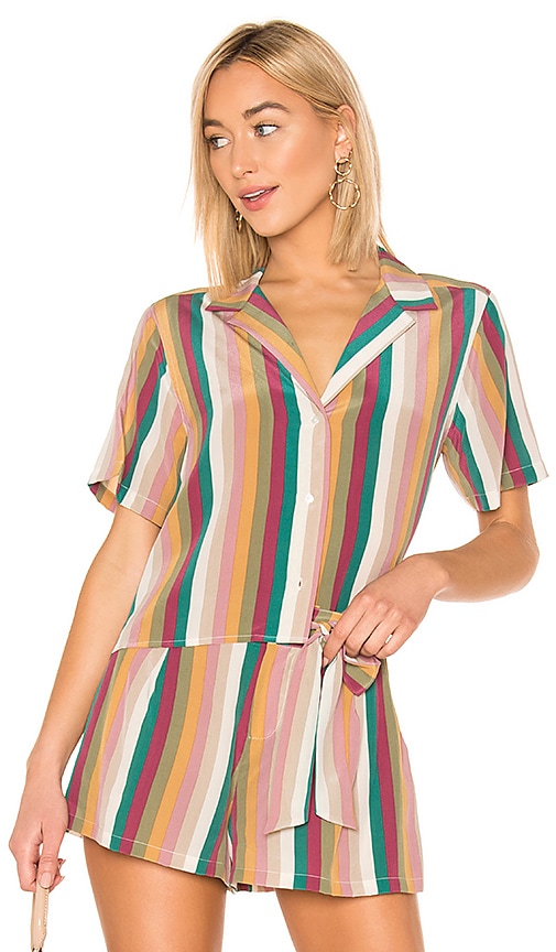 Maui Button Down Top