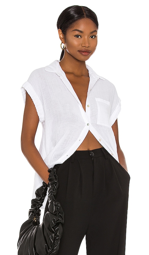 Rails Whitney Top In White