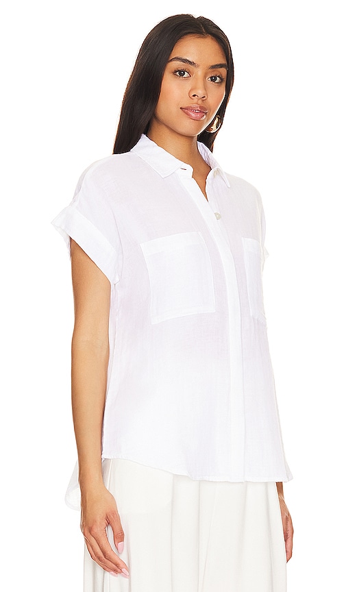 Shop Rails Cito Button Up Shirt In White