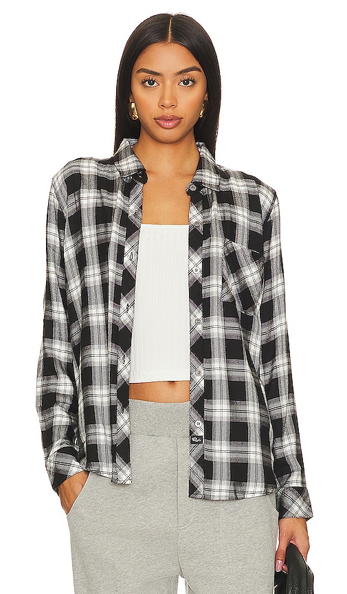 Rails Hunter Top in Midnight Snow | REVOLVE