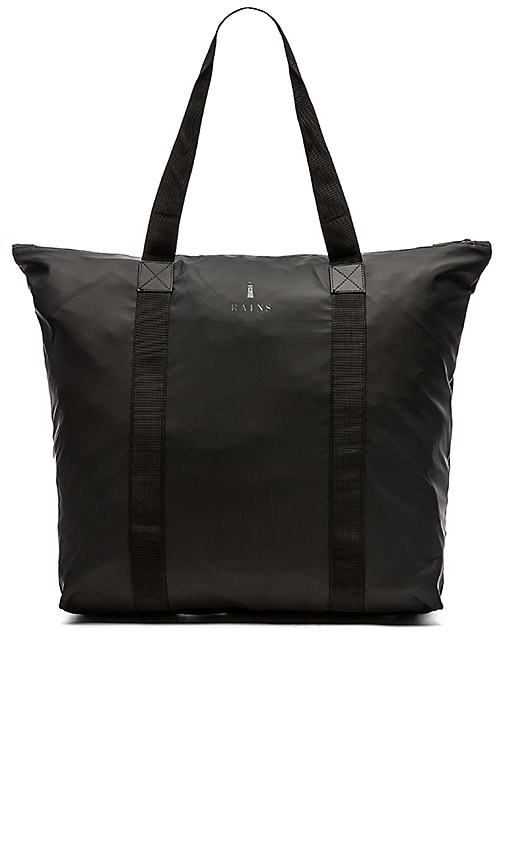 Rains Tote Bag in Black | REVOLVE