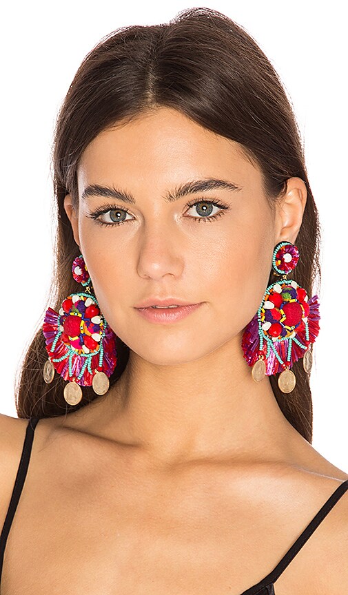 Ranjana Khan Statement Earring In Red Revolve Statement Earring