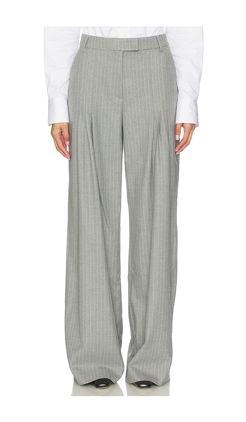 Remain Birger Christensen Wide Suiting Pants In Gray