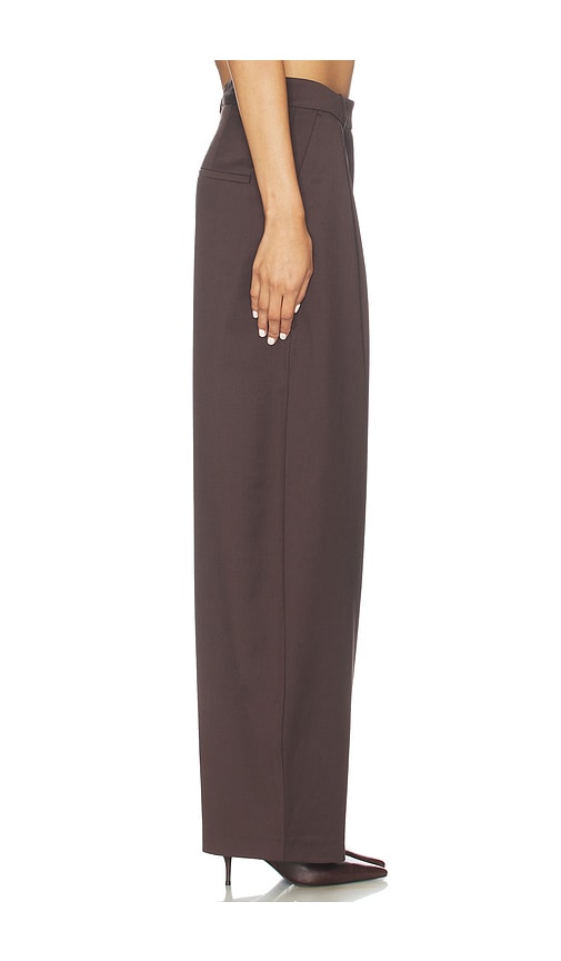  Remain Anzughose Im Cocoon-stil Mit Falten In Brown. Größe 34. Also In 36, 38. 