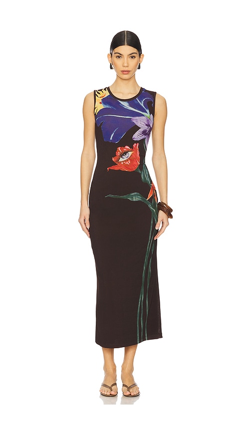 ROAME. Theodore Dress in Elysium Cocoa