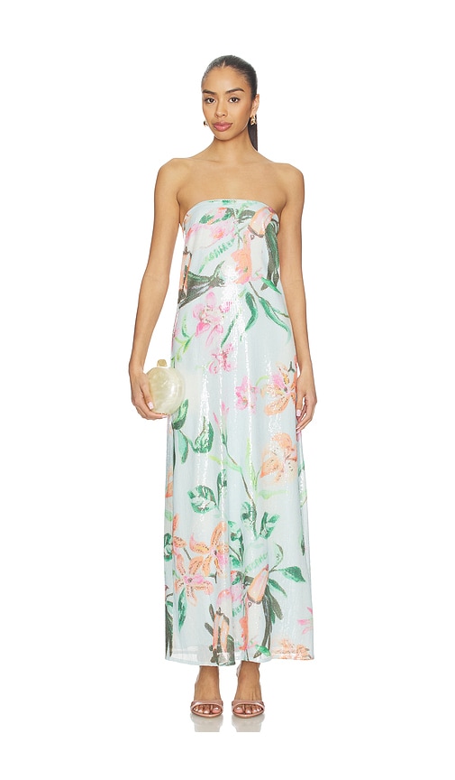 ROAME. Bianca Sequin Gown in Baby Blue. - size M (also in S, XS)