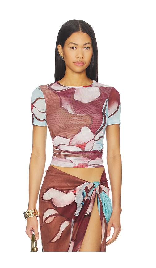 Roame. Marley Tee In Brown