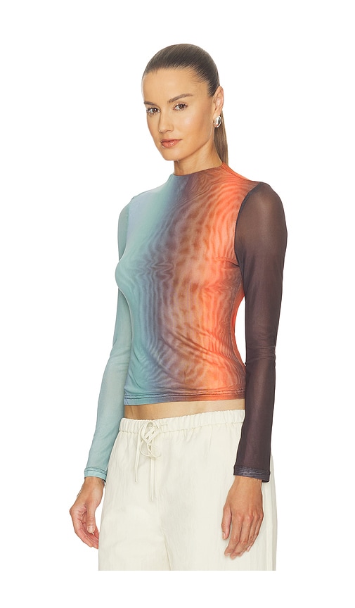 ROAME. Evie Mesh Long Sleeve Top | Thumbnail 3 ROAME. Evie Mesh Long Sleeve Top | Thumbnail 3