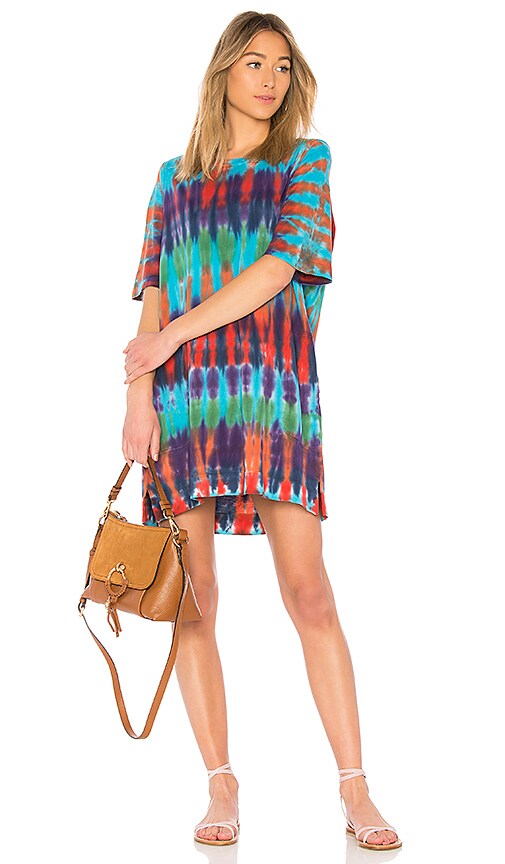 raquel allegra tie dye dress