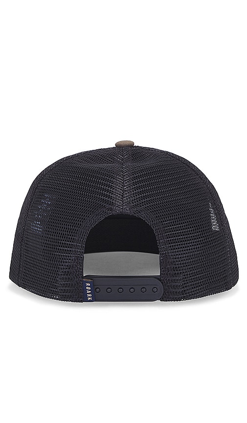 Shop Roark Station Trucker Hat In Military & Pignoli