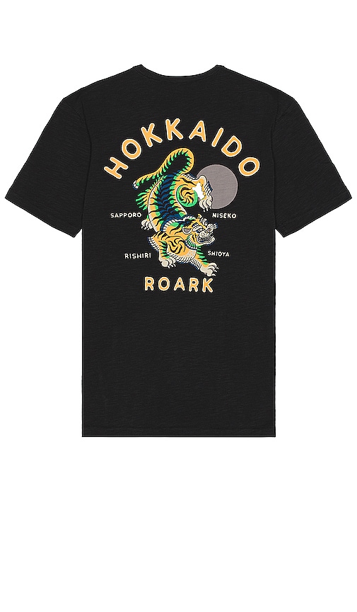 Roark Hokkaido Tiger Tee - Black - XX-Large