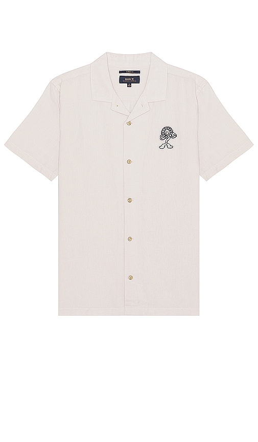 Roark Gonzo Short Sleeve Shirt In 尘浅紫色