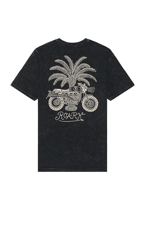 Shop Roark Moto Tee In Black