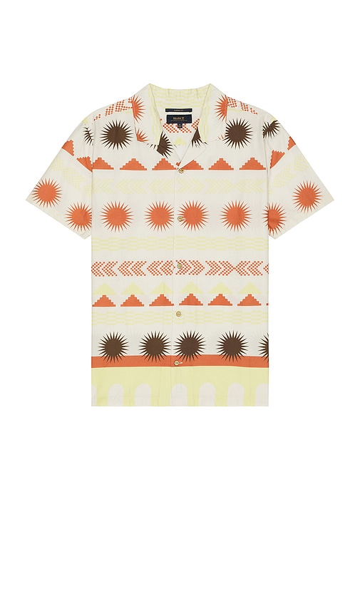 Shop Roark Gonzo Shirt In Beige