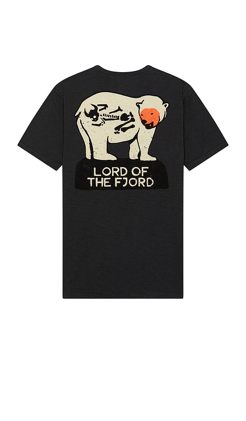 Shop Roark Fjordlord Organic Tee In Black