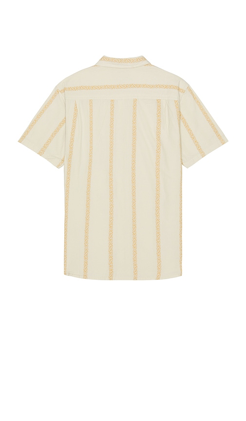 Shop Roark Journey Woven Shirt In Cream