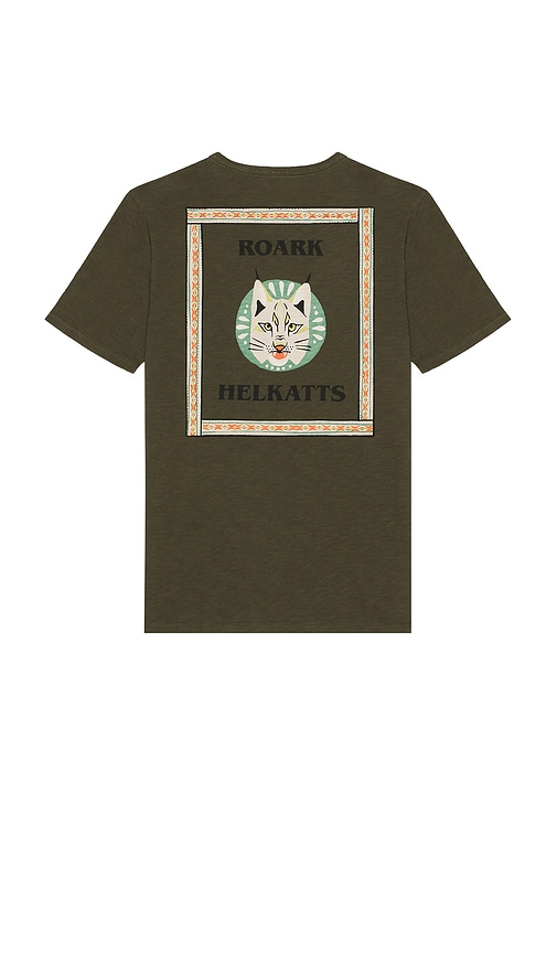 Shop Roark Helkatts Organic Tee In Army