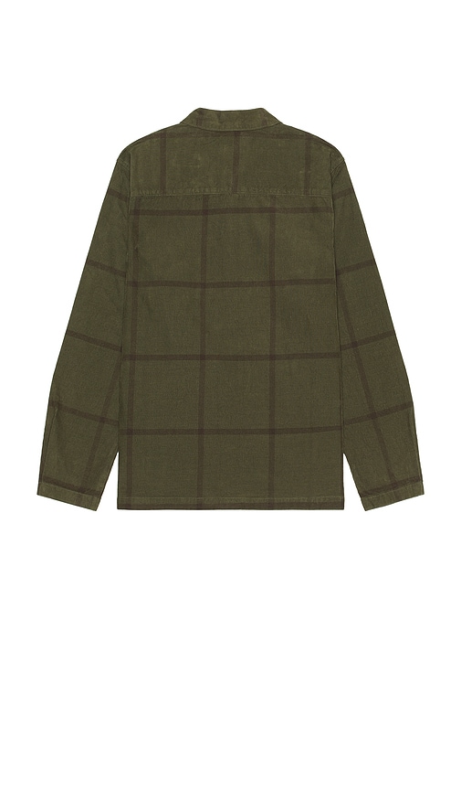 Shop Roark Cordlord Overshirt In Green