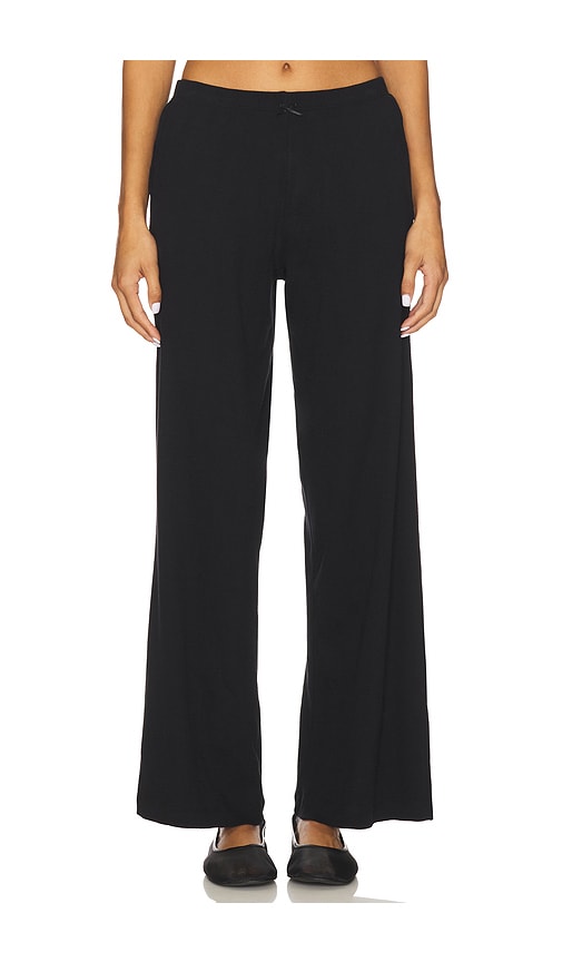 Pointelle Pant in Black. - size L (also in M, S, XL, XS, XXL) - RAT BOI - Modalova