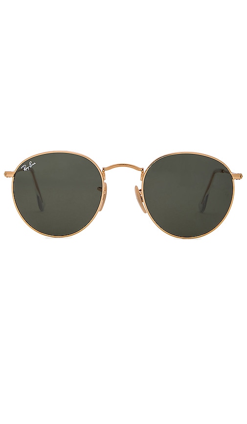 Ray-Ban Round Metal in Green Classic