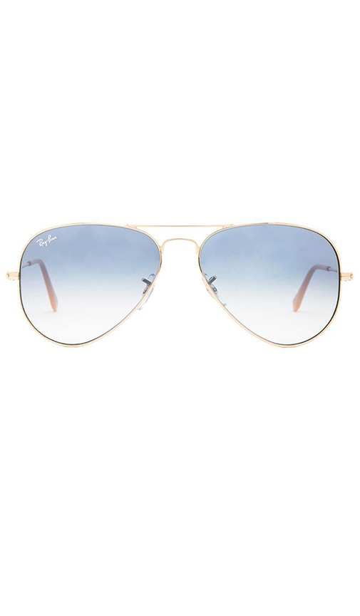 ray ban sky blue aviator sunglasses