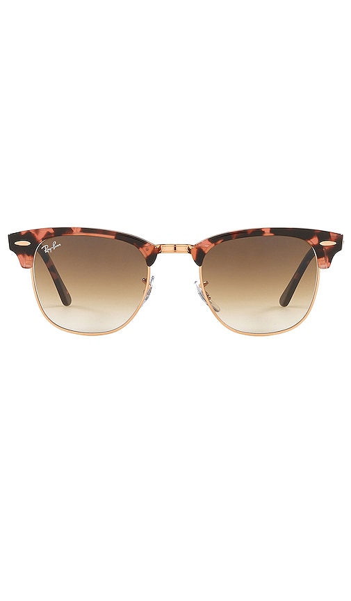 Ray-Ban Clubmaster Sunglasses in Pink Havana