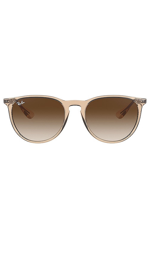 ray ban erika brown gradient