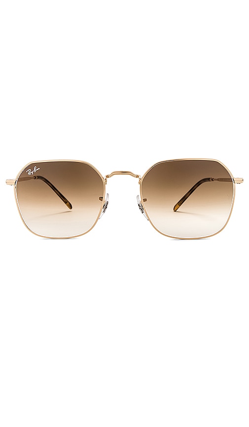 Square Sunglasses in Metallic Gold - Ray-Ban - Modalova