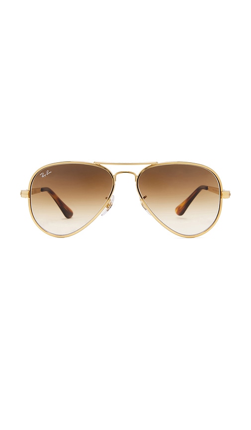 Ray Ban Aviator Max Sunglasses In Gold