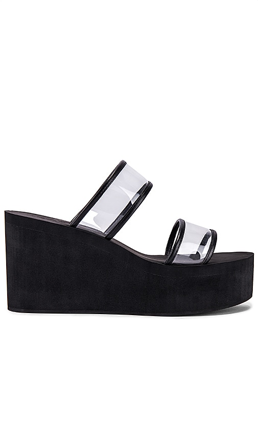 RAYE Data Wedge in Black | REVOLVE