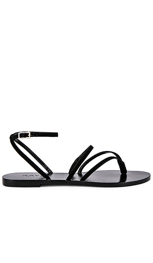 RAYE Void Sandal in Black | REVOLVE