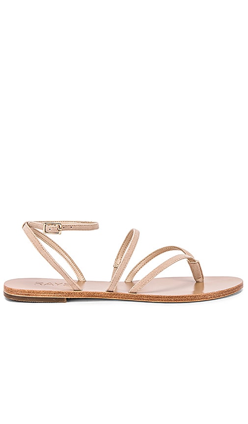 RAYE Void Sandal in Nude | REVOLVE