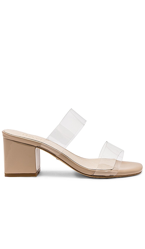 RAYE Bardot Heel in Nude | REVOLVE