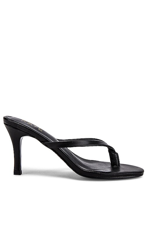 RAYE Yacht Heel in Black | REVOLVE