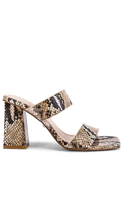 RAYE Pixie Heel in Natural Snake | REVOLVE