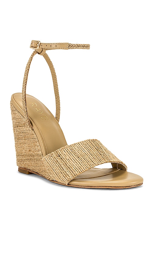 Shop Raye Bikini Wedge In Natural