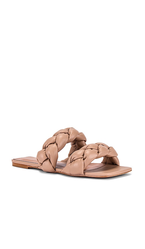 Shop Raye Braid Sandal In Nude